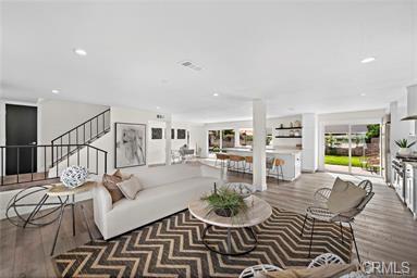 Open concept living area